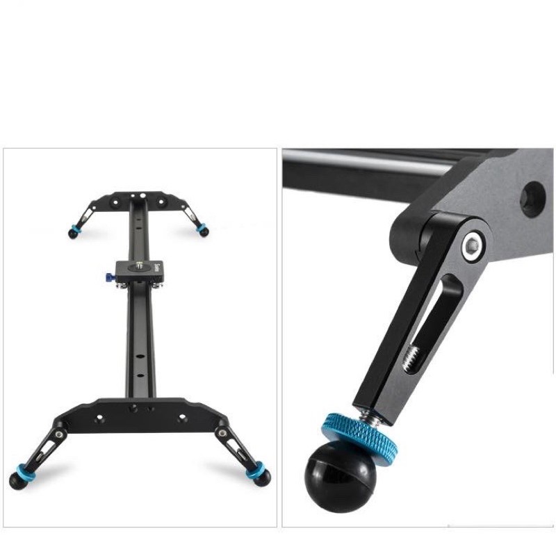 SUTEFOTO Dolly Slider รางดอลลี่ รางเลื่อน ระบบลูกปืน ลื่น เงียบ
