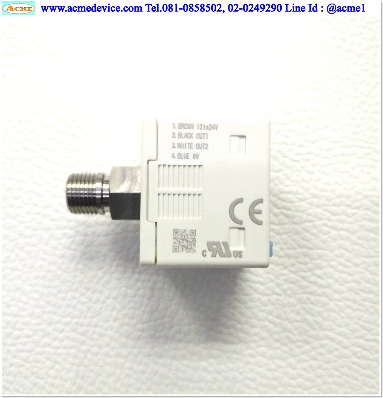 Vacuum/Pressure SUNX รุ่น DP-101, −100 to 100kPa, 24V, NPN (ไม่มีสาย)