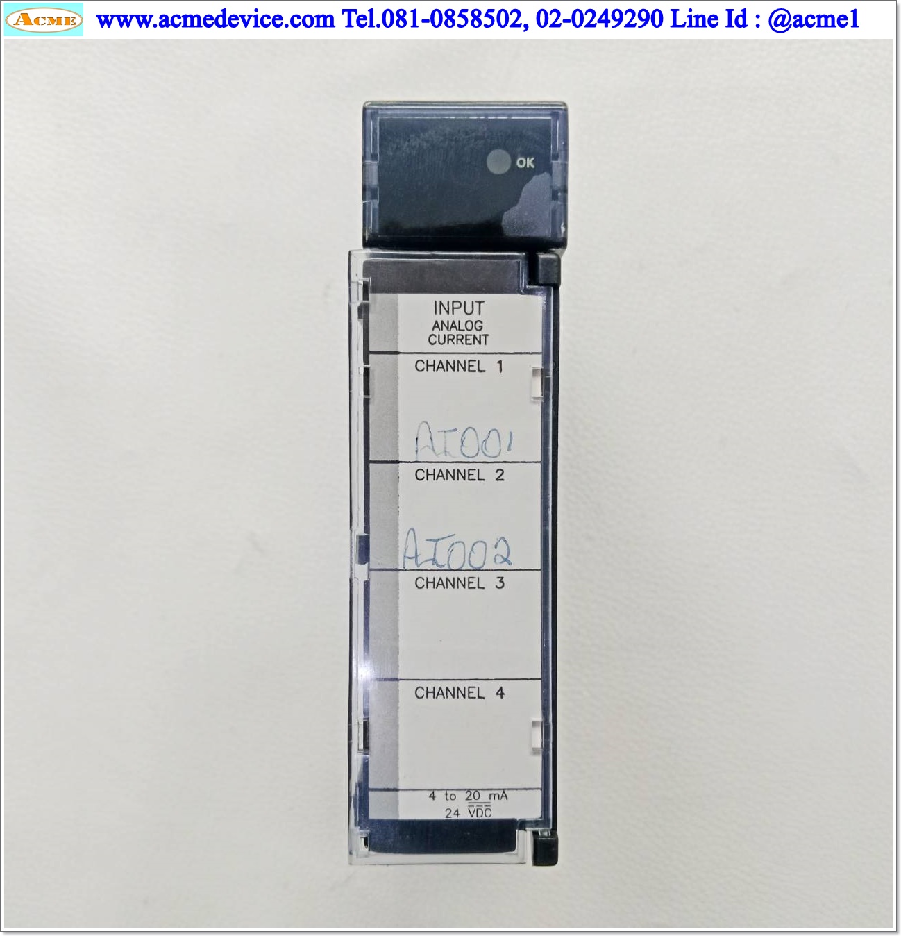PLC GE FANUC รุ่น IC693ALG221G, Input Analog, 4PT Current