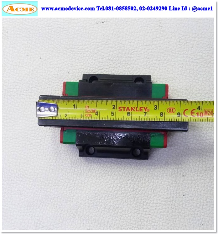 Linear Block and Rail Hiwin รุ่น EGW20, รางสไลด์ขนาด 20 x 95 mm.