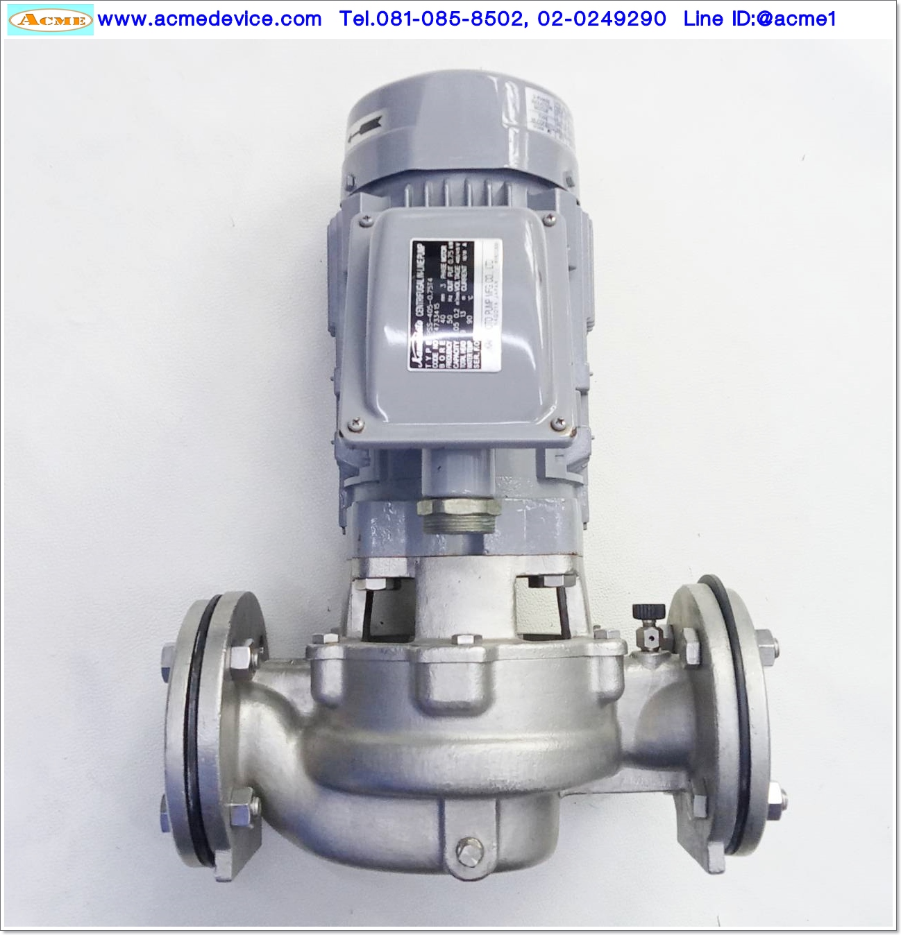Pump Kawamoto รุ่น PSS-405-0.75T4, Stainless Pump, 3phase 400V, 750w