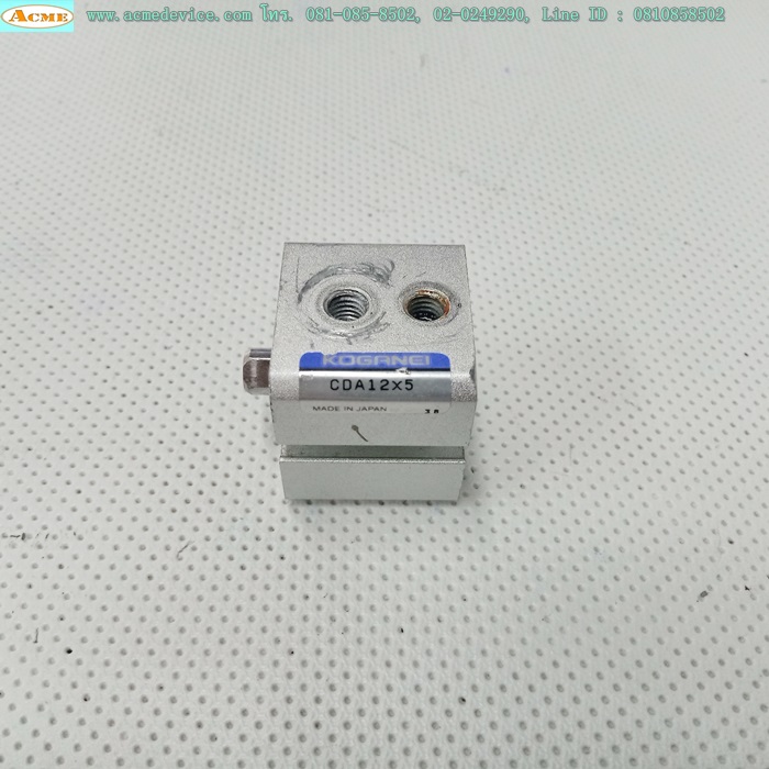Air Cylinder KOGANEI รุ่น CDA12x5, bore 12 mm., stroke 5 mm.