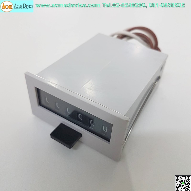 Magnetic Counter Tokyo line Seiki รุ่น MCF-6XUL, 24VDC, 6 Digit (มีตำหนิ)
