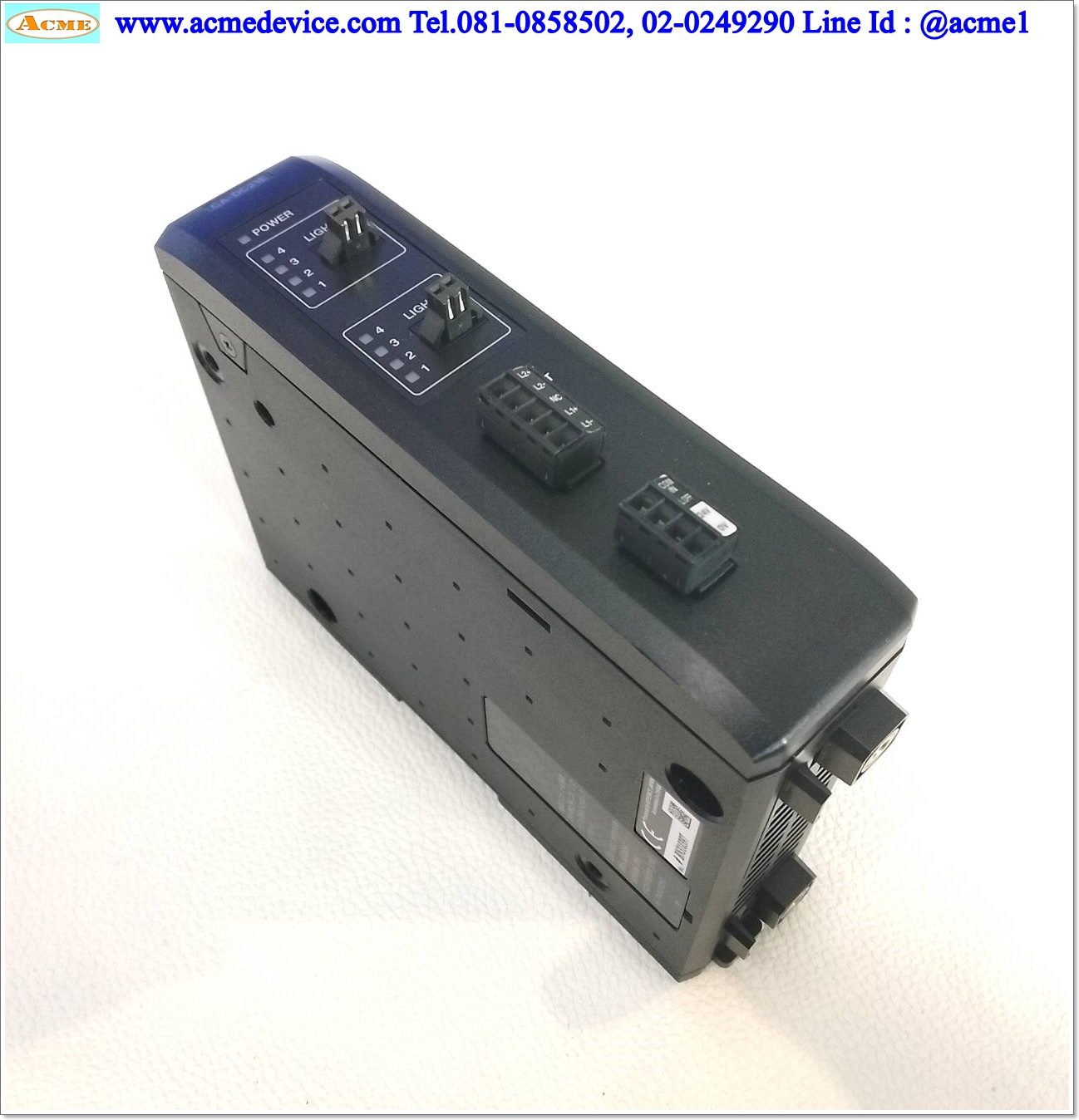 keyence Camera LED Lighting Controller รุ่น CA-DC21E, 24Vdc, For XG/CV-5000/CV-X200/CV-X100 ซีรี่ส์ (ไม่มีตัวปิดด้านข้าง)