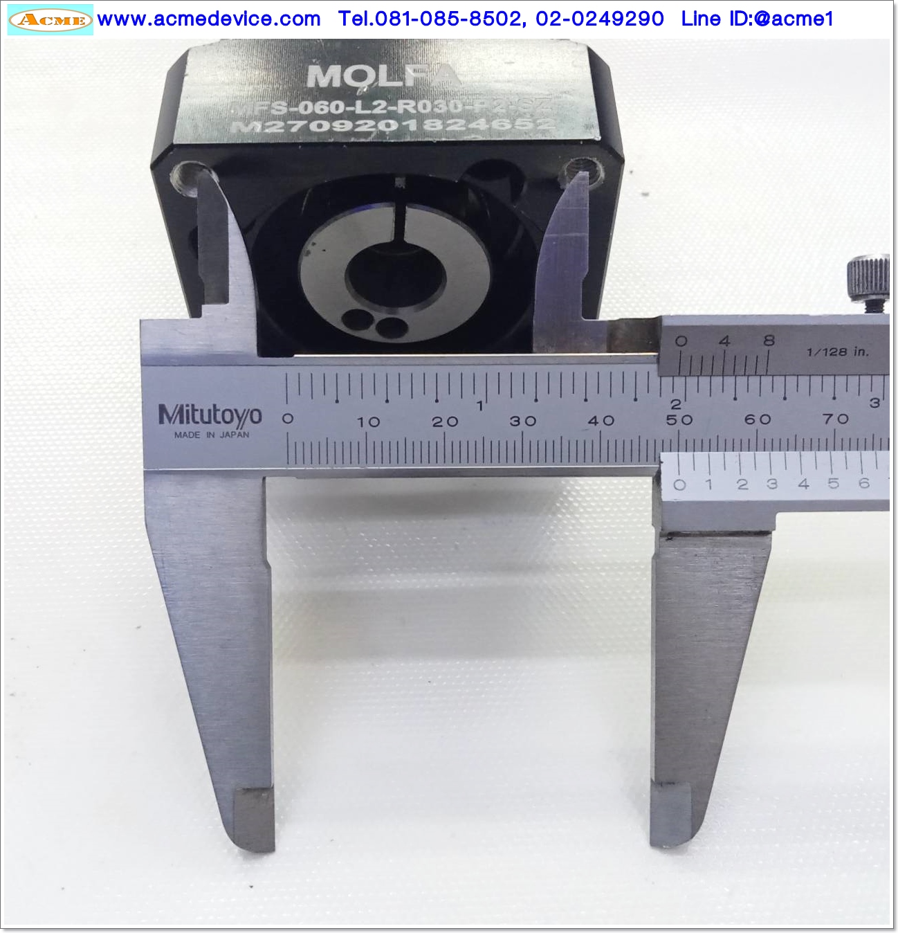 Gear Head รุ่น KTS-060-L2-R030-P2-SZ, Ratio 30:1, (เพลาเข้า 14mm, ออก 14mm.),for 200w, 400w