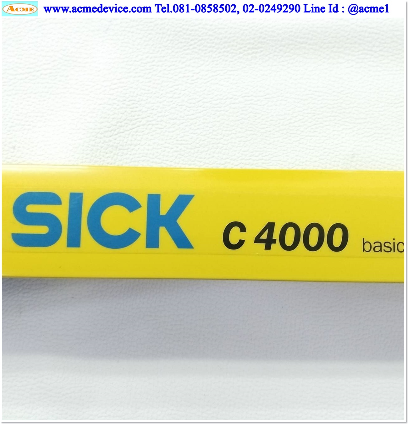 Area Sensor Sick รุ่น C40E-0901AH030 + C40S-0901AA030, 24Vdc, Resolution 14 mm, ยาว 900 mm., ระยะ 2.5 M, PNP