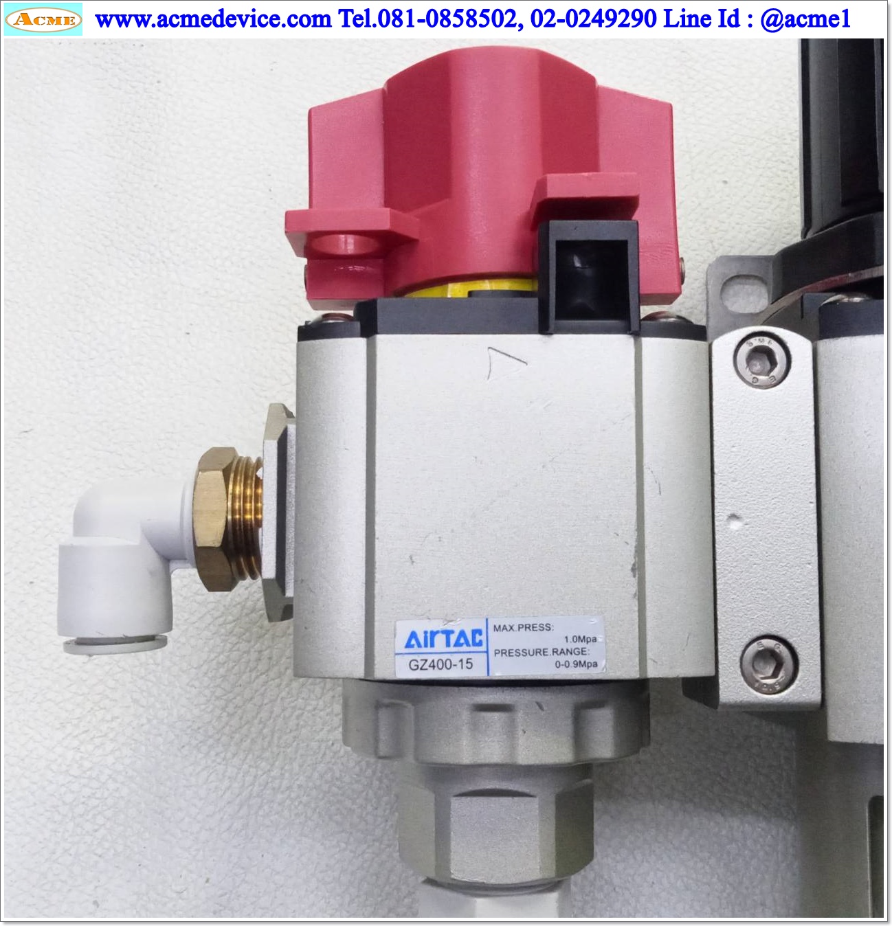 Regulator Airtac รุ่น GFR400-15 + GZ400-15 + IS10-01S-L