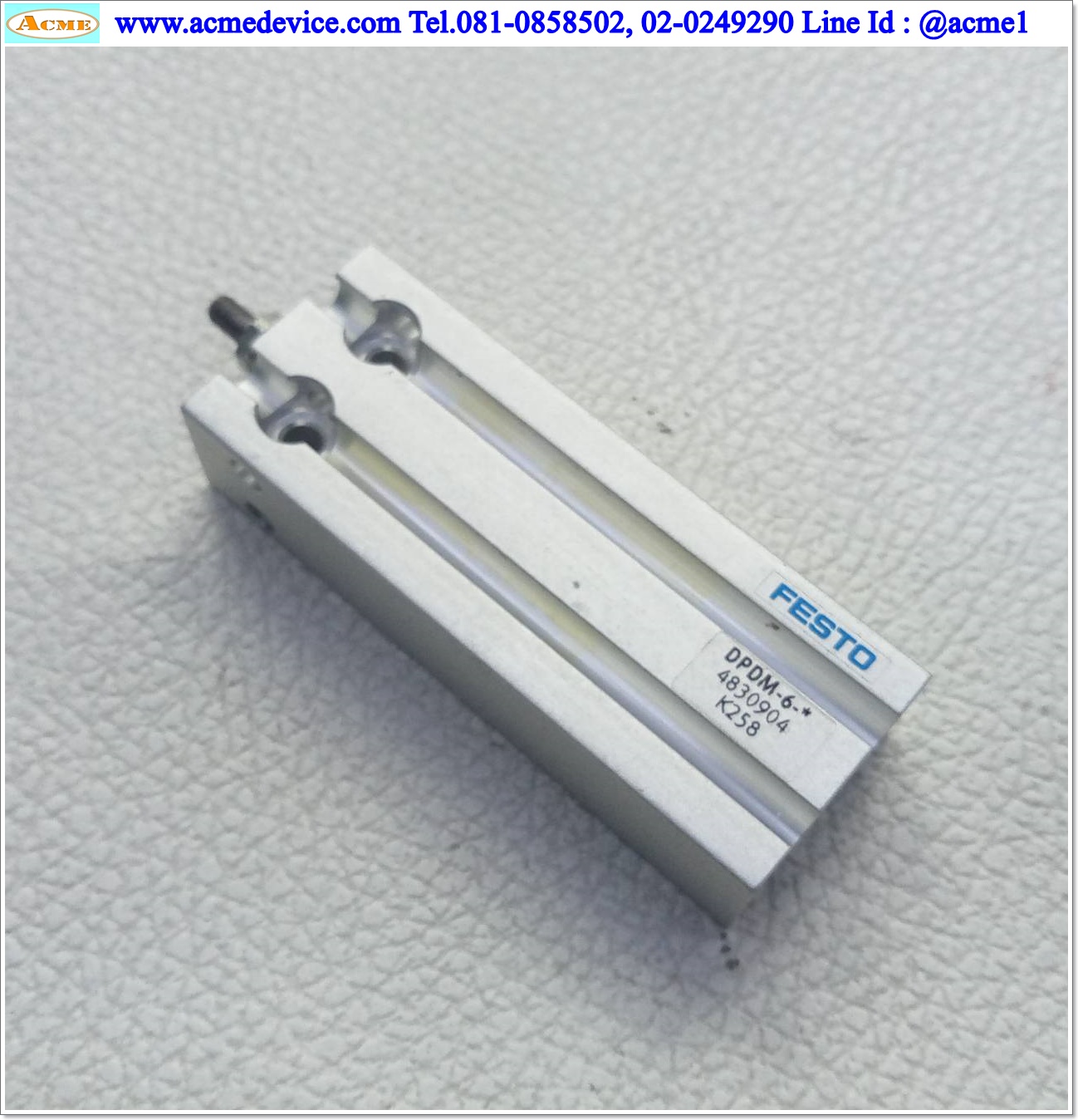 Air Cylinder Festo รุ่น DPDM-6-*, Bore 6 mm., Stroke 25 mm.