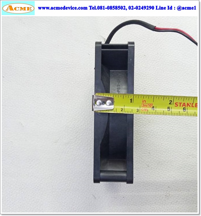 พัดลม Cooling Fan Sanyo Denki รุ่น San Cooler 92, 9A0924H420, 24Vdc, DC Brushss, 3.5" (92 x 92 x 25 mm)