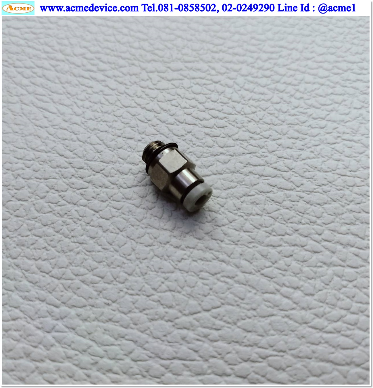 Fitting SMC รุ่น KQ2H04-M5, Male Connector, สายลม 4 มม.