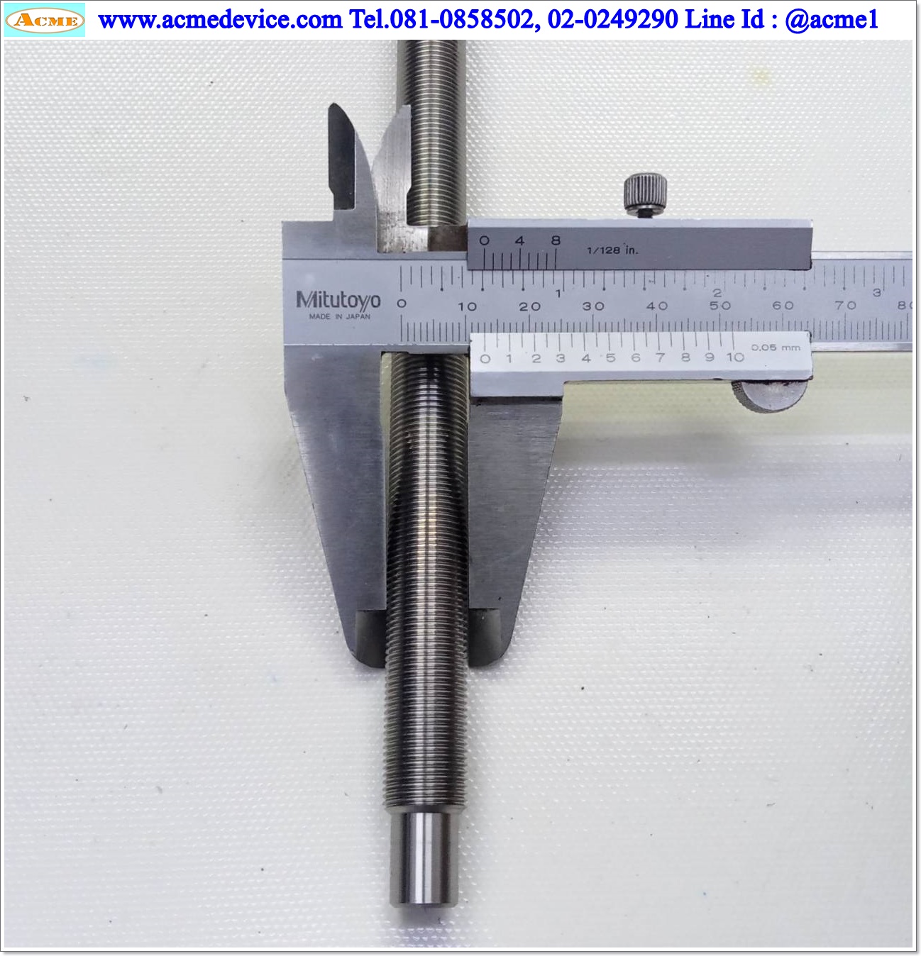 Lead Screw Universal รุ่น 3,977,269, Diameter 1/2", Lead 0.040", Travel 14"