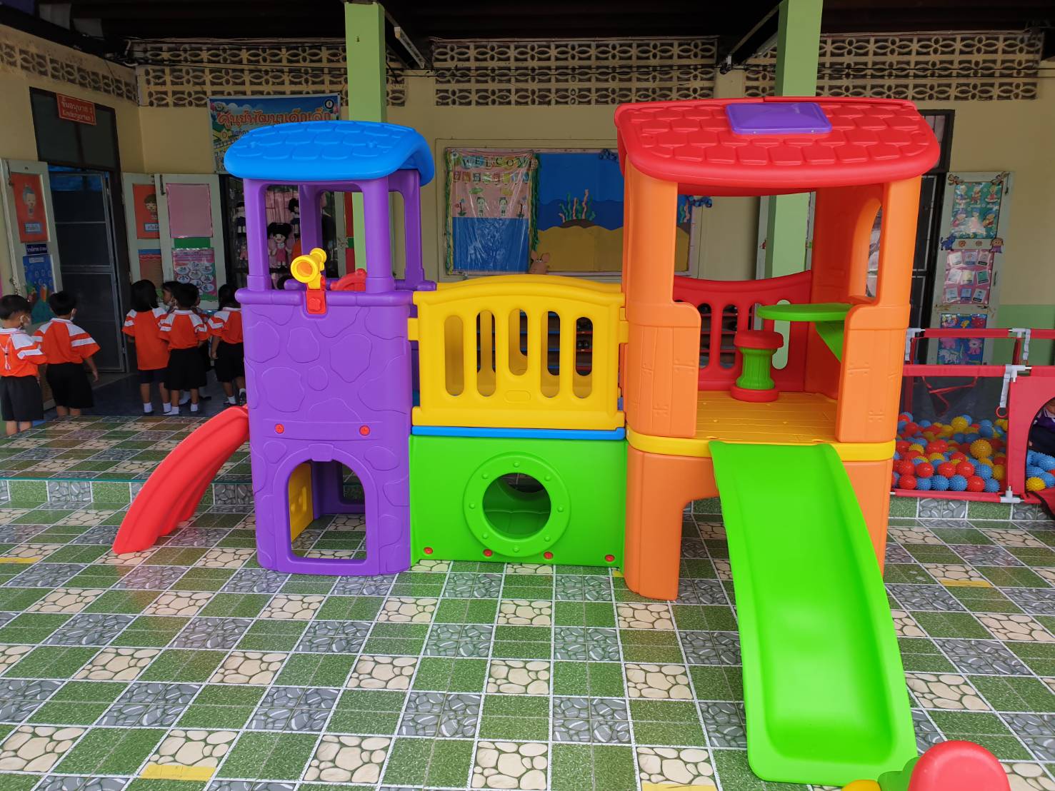 บ้านน้อยสองชั้น (หลากสี)