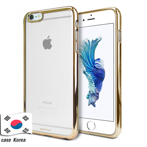 เคสไอโฟน 7 Roar ซิลิโคลนใสนิ่ม Ring 2 ขอบทอง