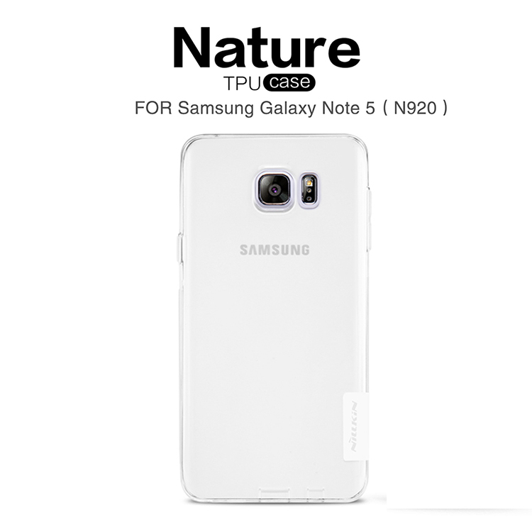 เคสซิลิโคน Note 5 สีใส nillkin แท้ (Nature TPU CASE)
