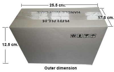กล่องลังกระดาษลูกฟูก กล่องสำเร็จรูปราคาถูกใส่สินค้าหรือใช้แทนกล่องไปรษณีย์