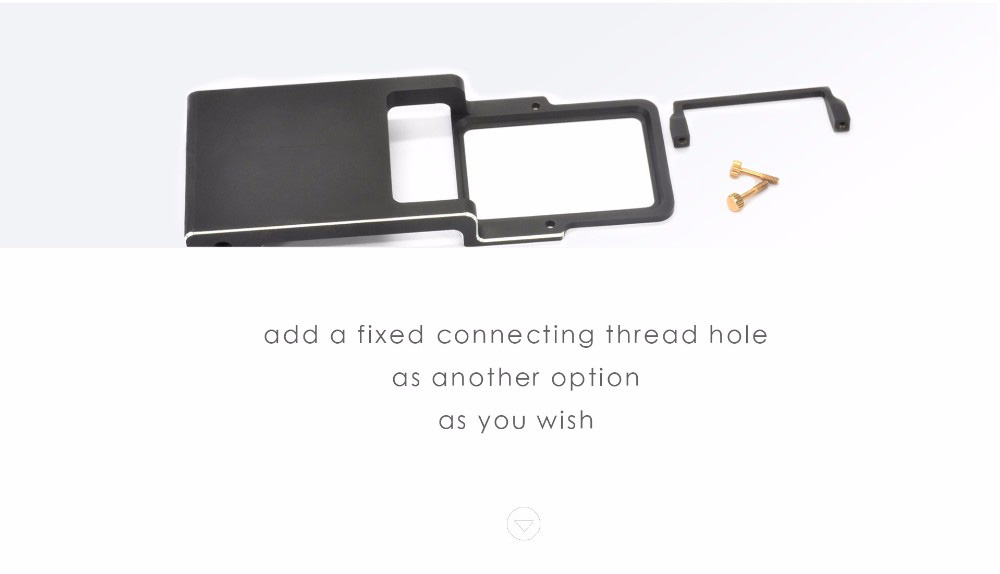 Gopro3,4,5,xiaomi yi adpater สำหรับ Osmo mobile,zhiyun