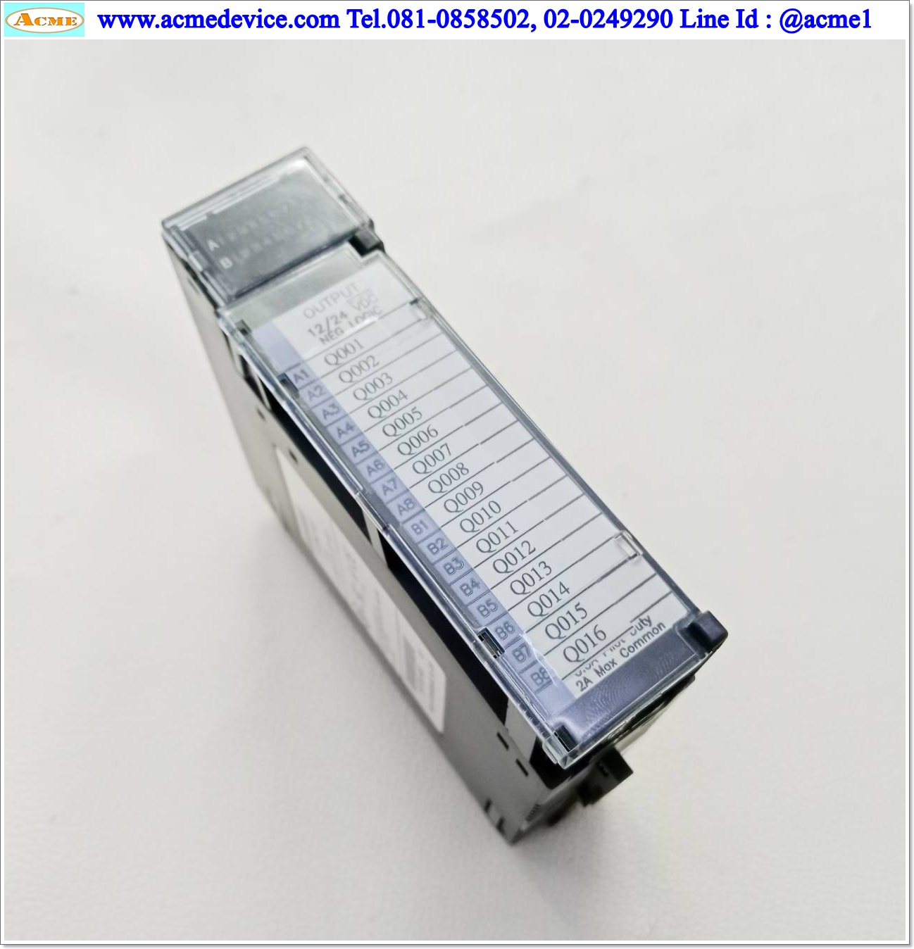 PLC GE FANUC รุ่น IC693MDL741G, Output Module, 12/24VDC, 0.5A, 16PT, NEG