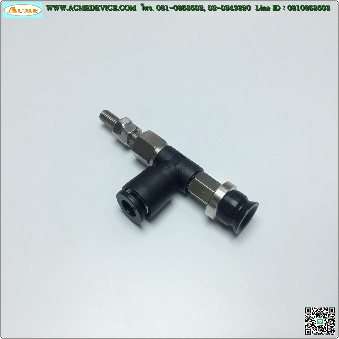 Vacuum Pad SMC รุ่น ZPR10UN-06-A5, Pad dia 10mm, Port size 6mm