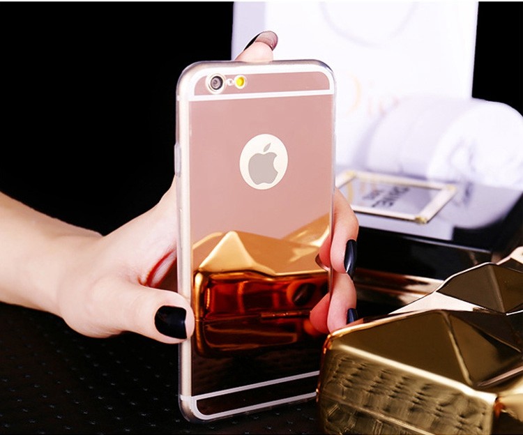 เคสสำหรับโทรศัพท์มือถือ iPhone 6/6s 4.7" TPU Ultraslim (สีเงิน/ทอง/ชมพูโรส) OEM แท้