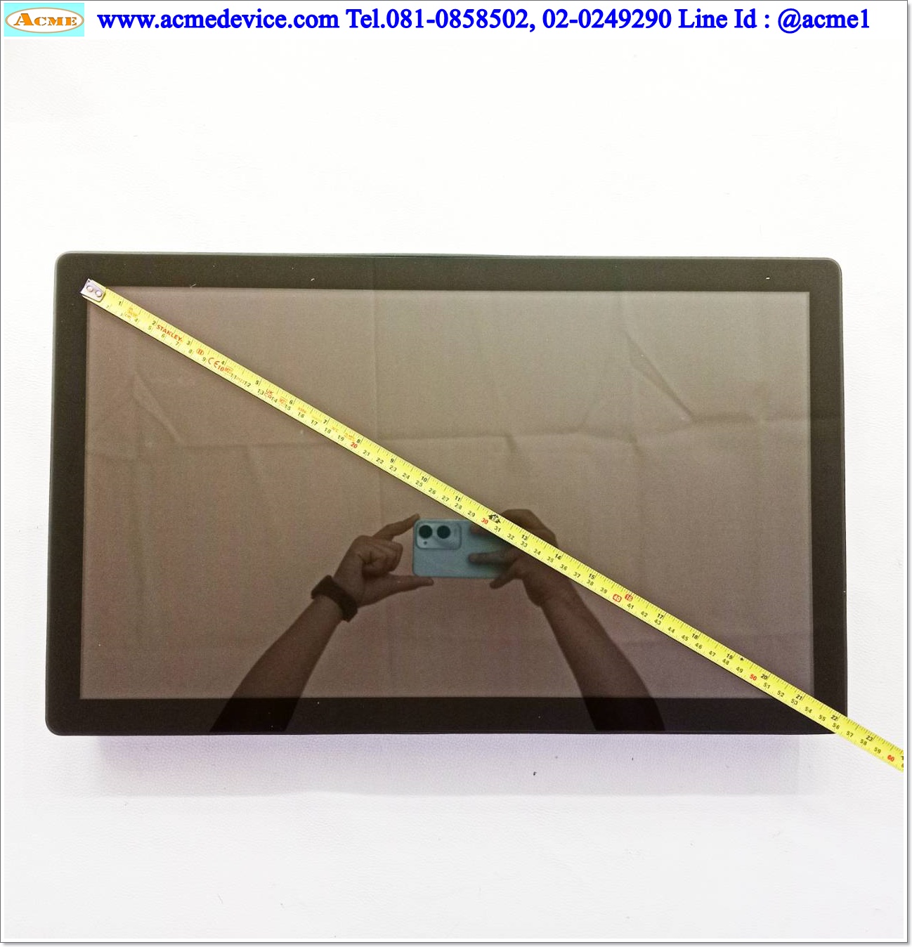 Touch Monitor Iiyama รุ่น Prolite TF2215MC, 21.5", 12V, 2A, Interface DP, HDMI, VGA, USB Type-B