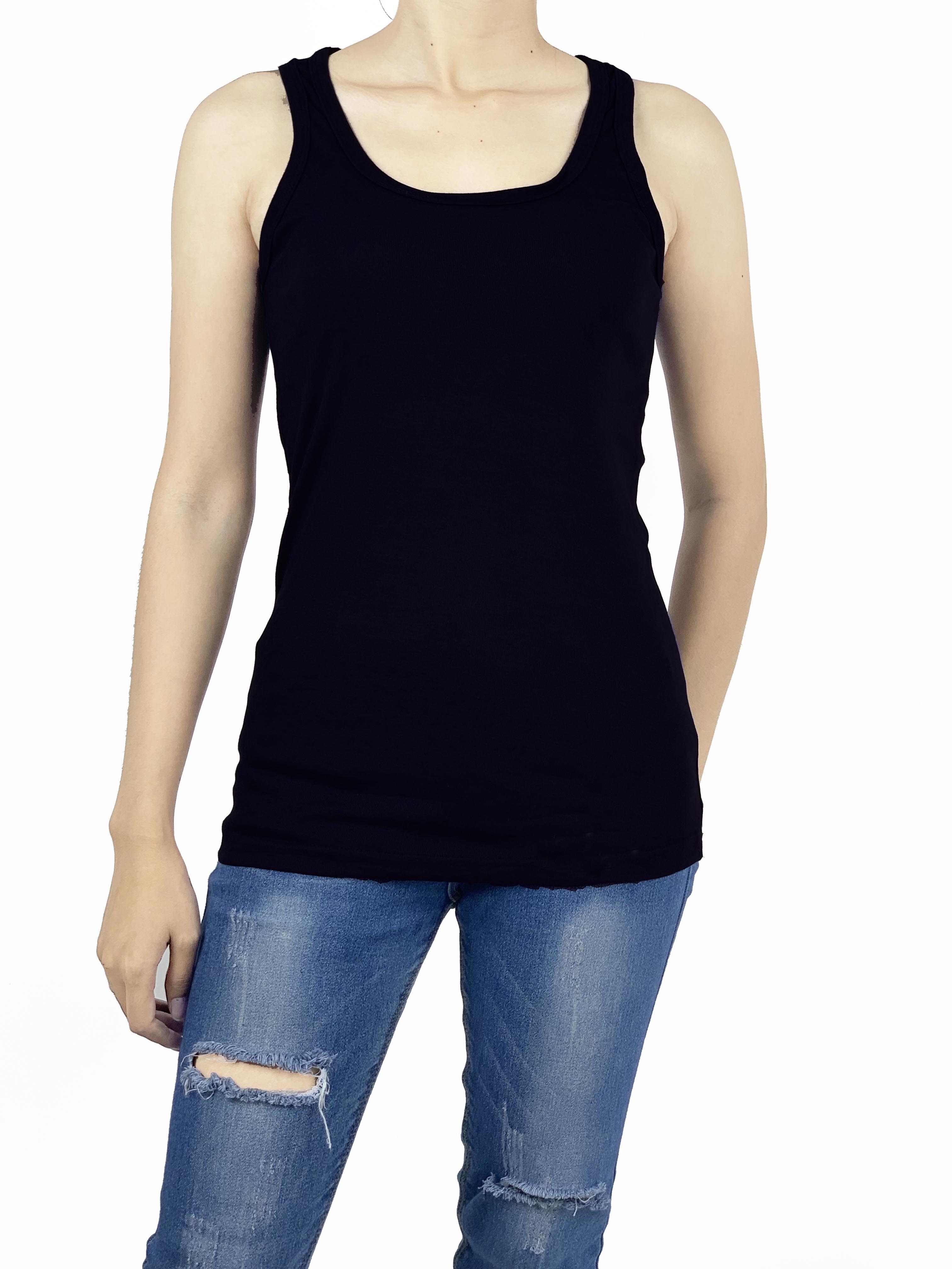 เสื้อกล้าม สีดำ size L