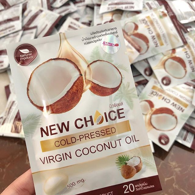 New Choice Coconut Oil By Skinista น้ำมันมะพร้าว นิวช้อยส์