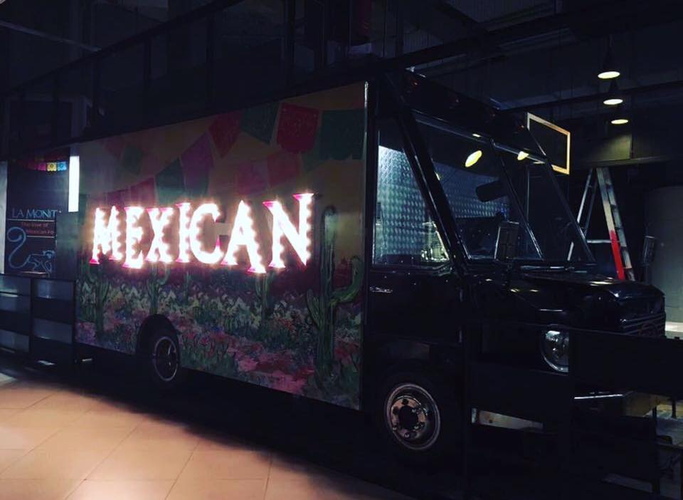 ป้ายไฟปิงปอง รถ food truck