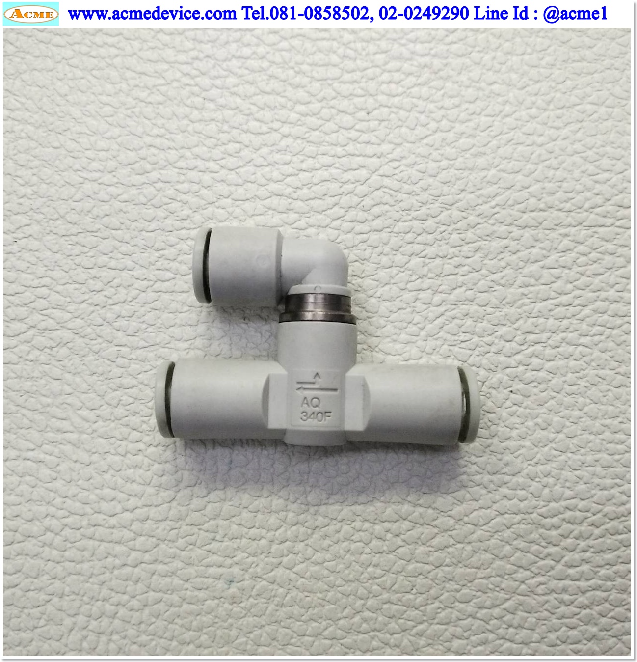 Quick Exhaust Valve SMC รุ่น AQ340F-06-06, Applicable tubing 6 mm., สายลม 6 มม.