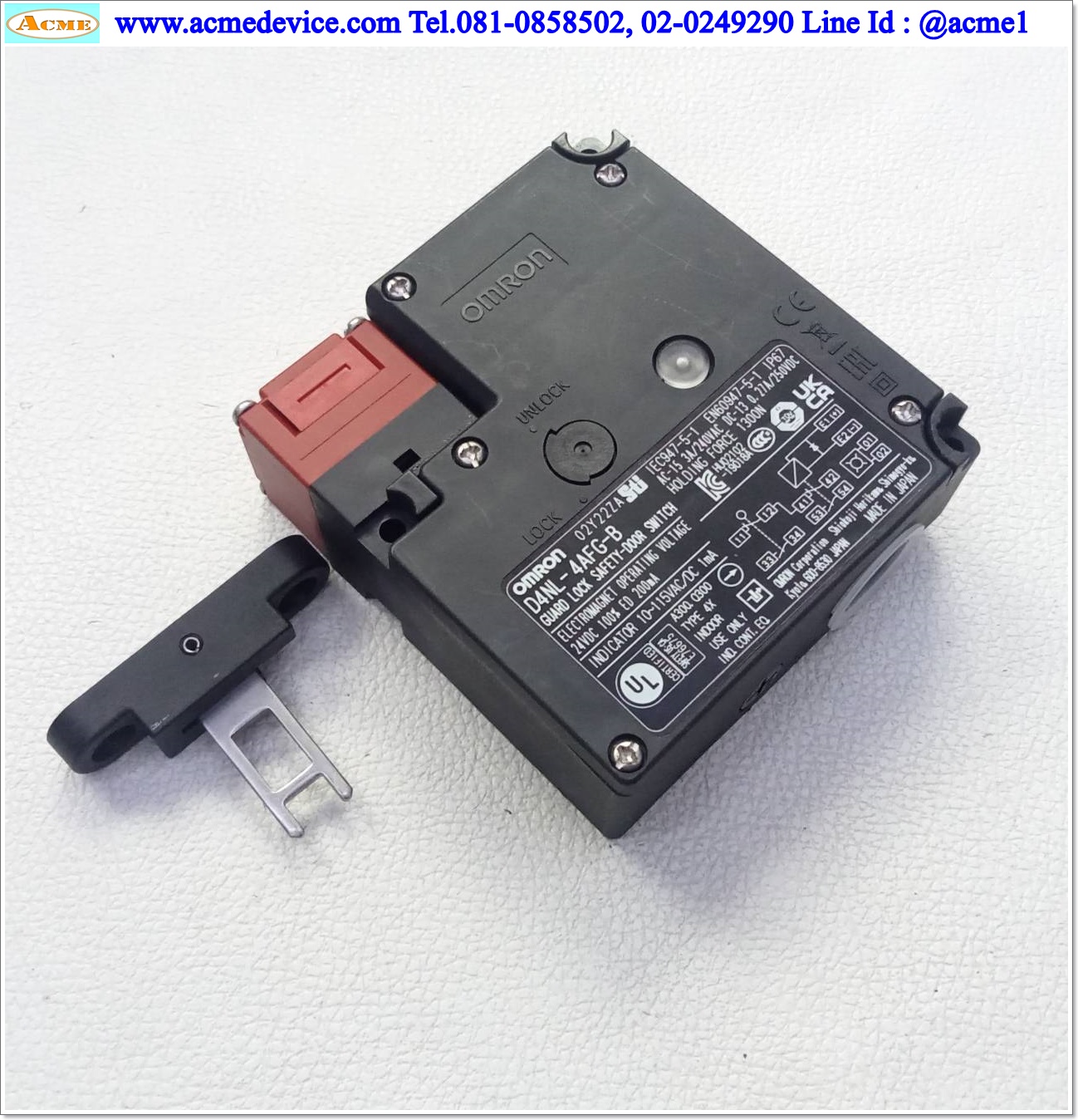 Safrty Switch Omron รุ่น D4NL-4AFG-B