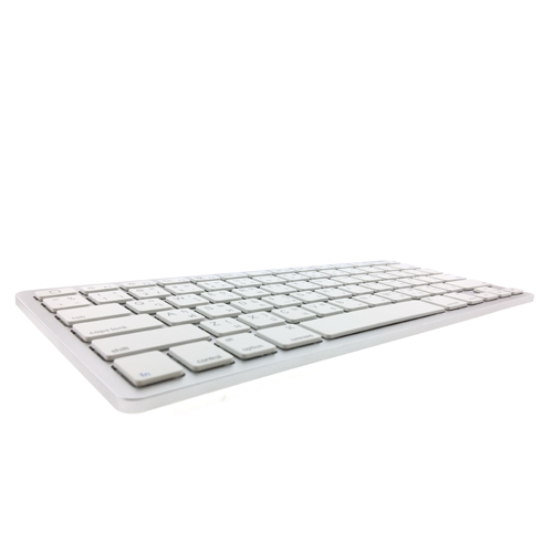 Wireless Keyboard สีขาว แป้นพิมพ์ไทย