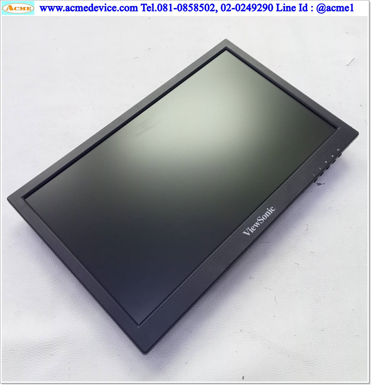 LCD Monitor ViewSonic รุ่น VA1620-h, Interface VGA, HDMI, 100-240V, 15.6" (ไม่มีขาจอ)