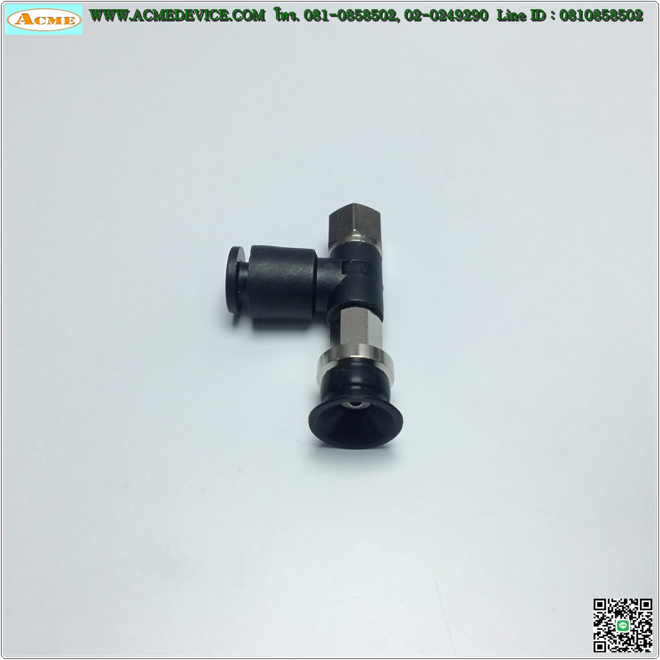 Vacuum Pad SMC รุ่น ZPR13UN-06-B5, Pad dia 13mm, Port size 6mm