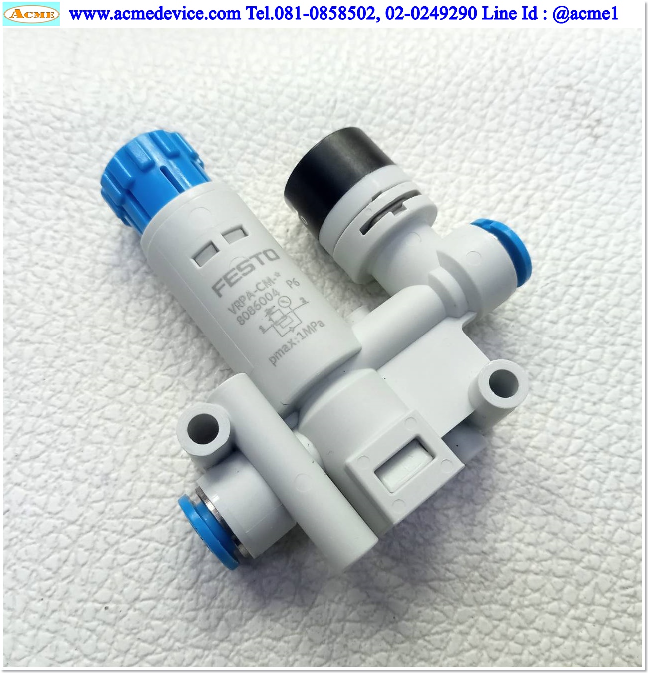 Regulator Festo รุ่น VRPA-CM, 6 mm, Pmax 1Mpa