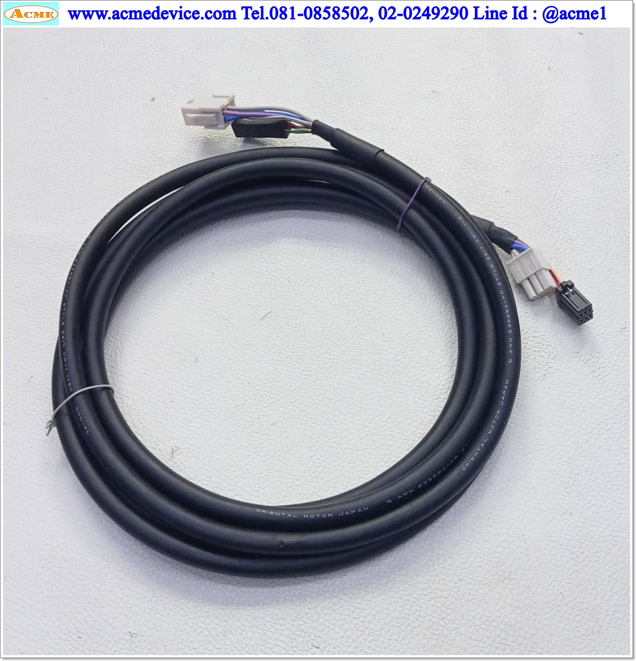 Cable Stepping Motor Oriental รุ่น CC03BL2, 3M