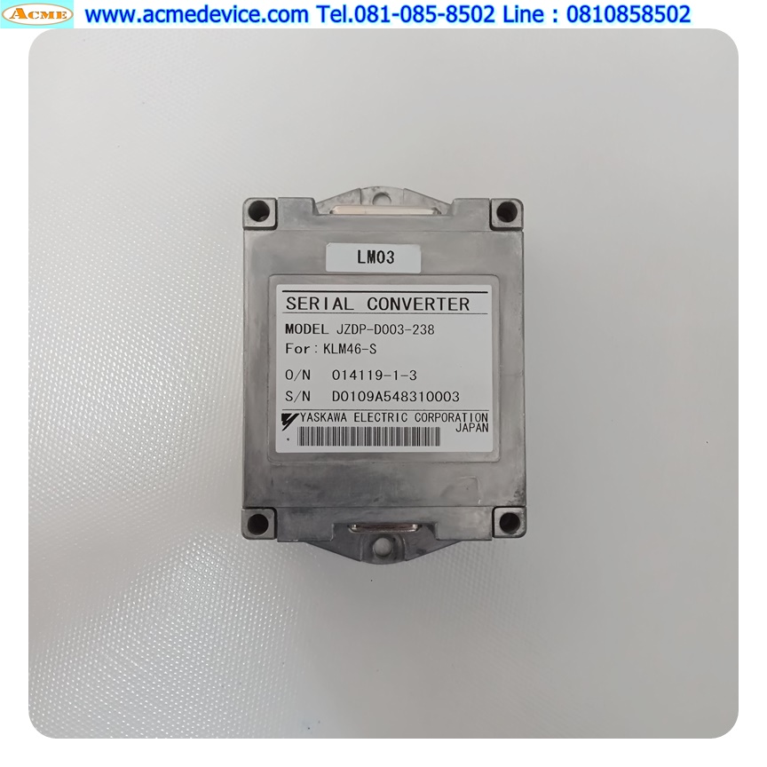 Serial Converter Yaskawa รุ่น JZDP-D003-238 for KLM46-S