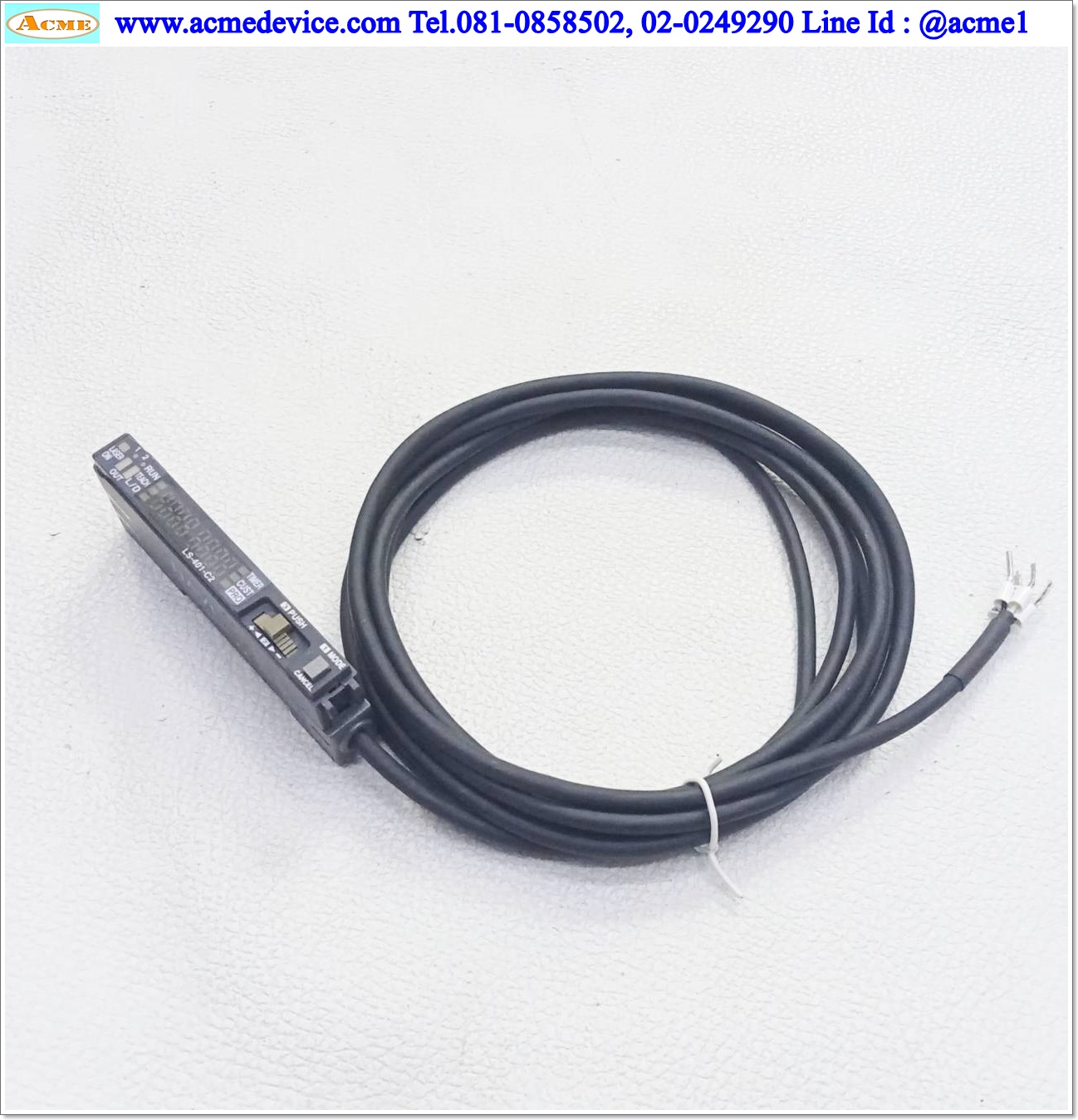 Laser Amp Panasonic/SUNX รุ่น LS-401-C2, NPN (ไม่มีฝา)
