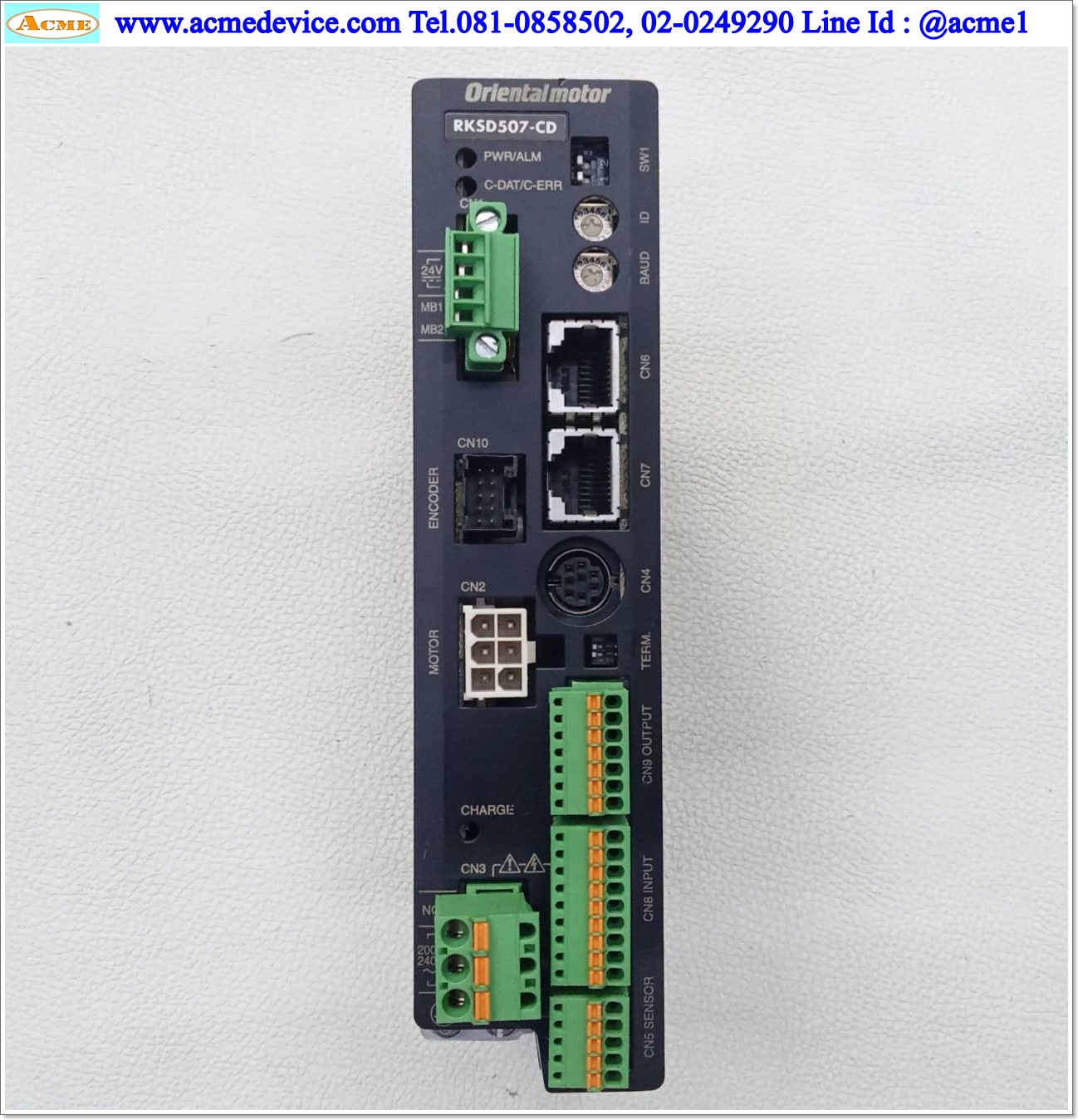 Stepping Drive Oriental รุ่น RKSD507-CD, 5 Phase, 0.75A, Power Input 200-240V