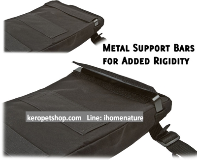 กระเป๋าสุนัข 3 in 1 หิ้ว สะพาย ใส่จักรยานได้ Type 01-2 สีน้ำตาล