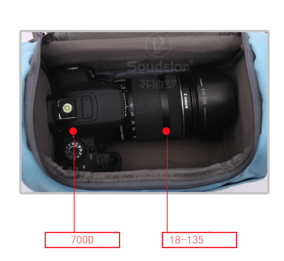 กระเป๋ากล้องยี่ห้อ Soudelor รุ่น D1105 สำหรับกล้องมิลเลอเลส DSLR ทุกรุ่น