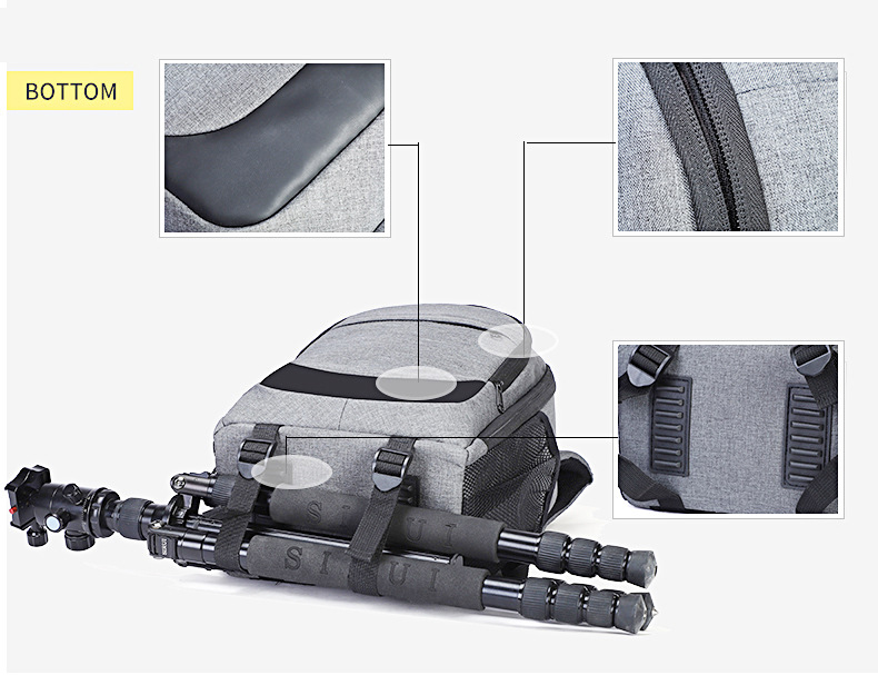 กระเป๋ากล้องสะพายหลัง Backpack รุ่น TD382516 สำหรับใส่กล้อง ขาตั้ง อุปกรณ์กล้อง