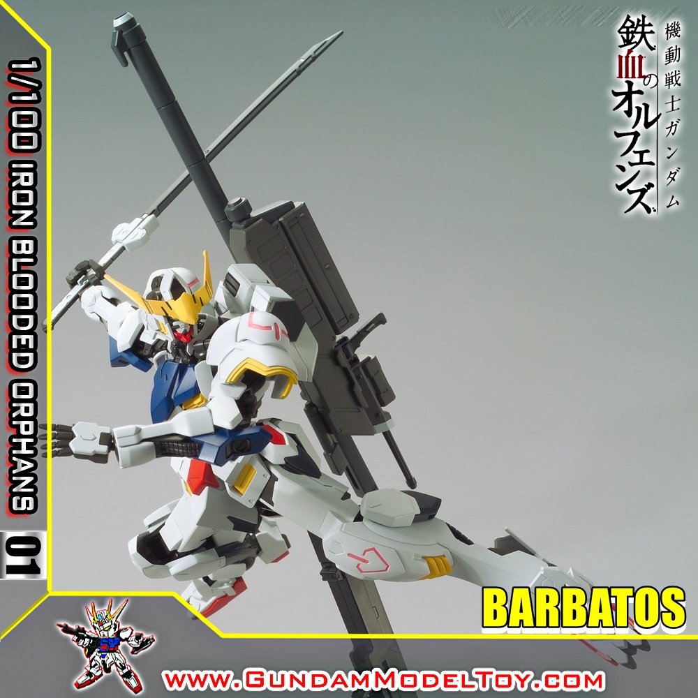 1/100 SCALE MODEL 01 GUNDAM BARBATOS กันดั้ม บาร์บาทอส