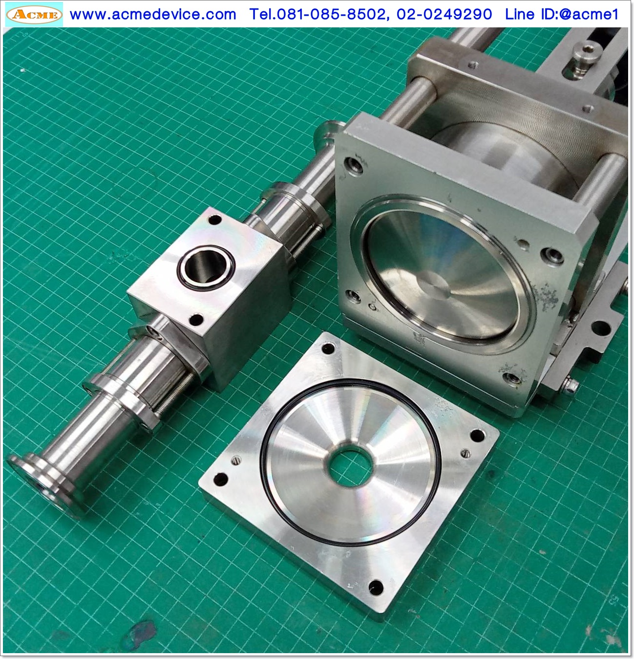 Pump Stroke บรรจุของเหลว + Ball Screw NSK 09H1-0004W2501-618X-C5T