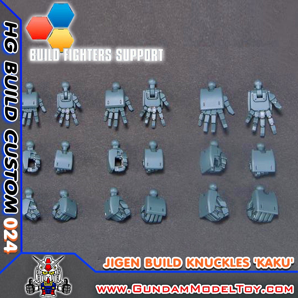 BANDAI HGBC 1/144 JIGEN BUILD KNUCKLES 'KAKU' ไจเกน บิวด์ นัคเคิลส์ คาคู โมเดล กันดั้ม กันพลา PS TOYLAND HGBC