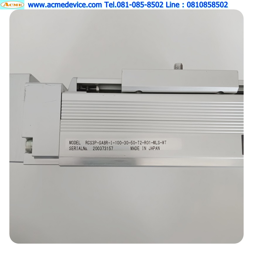 Slider IAI Drive รุ่น SCON-C-100I-NP-2-2-WT & RCS3P-SA8R-I-100-30-50-T2-R01-MLS-WT, Stroke 50 mm.