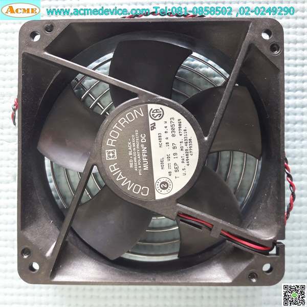 Cooling fan comair rotron, รุ่น MC48B3, 48 VDC, ขนาด 4.8"