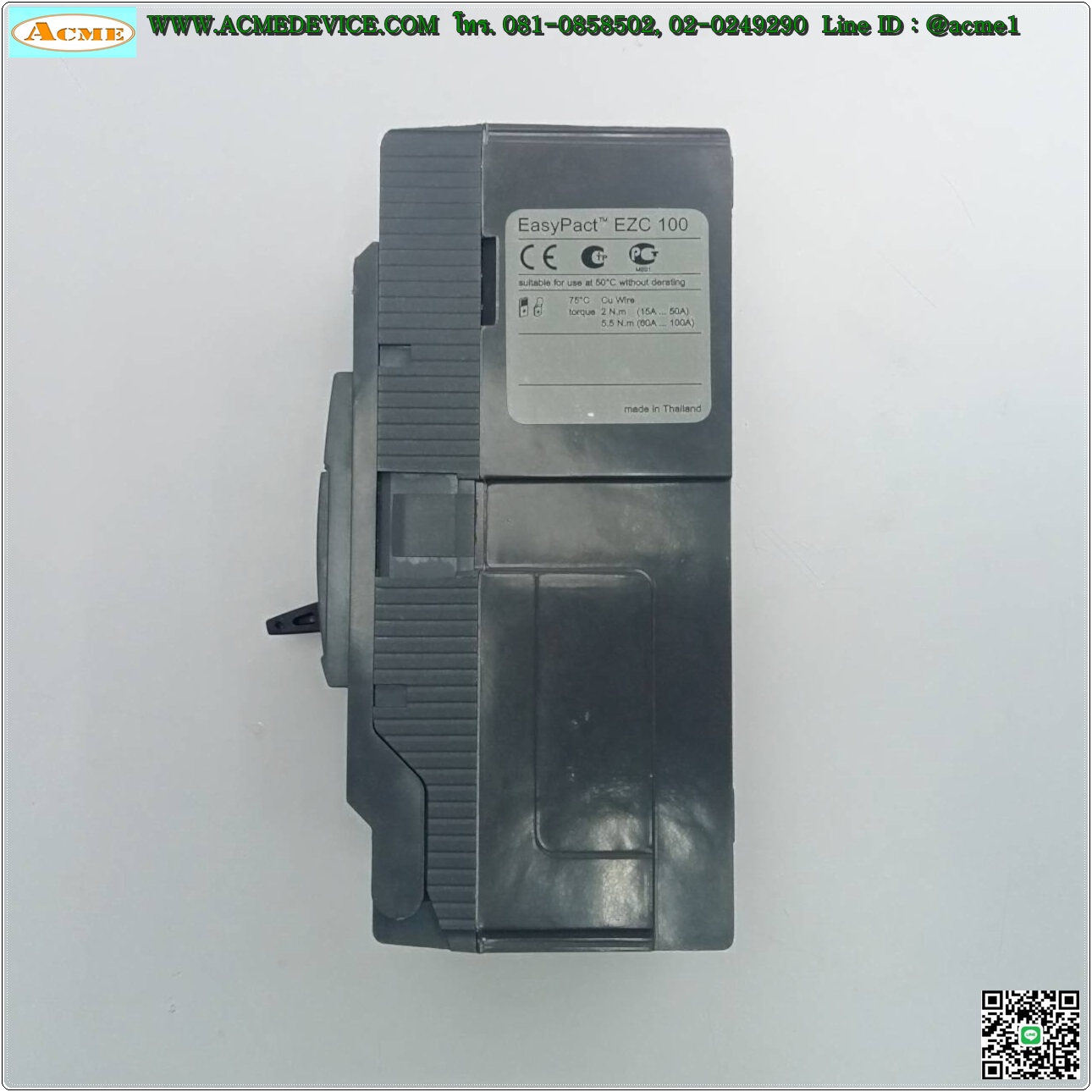 Breaker 2P Schneider รุ่น EZC100H, 30A