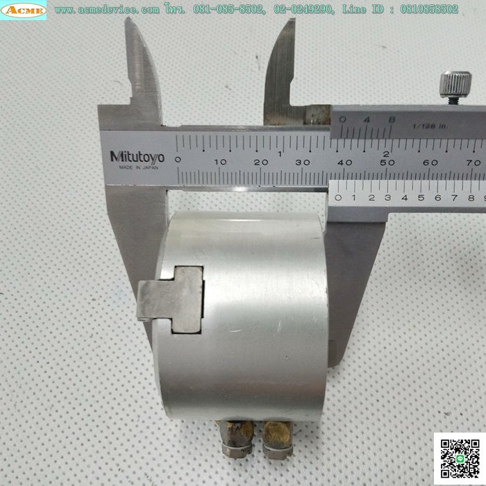 Gripper SMC รุ่น MHS, โต 52 mm, stroke 3 mm.