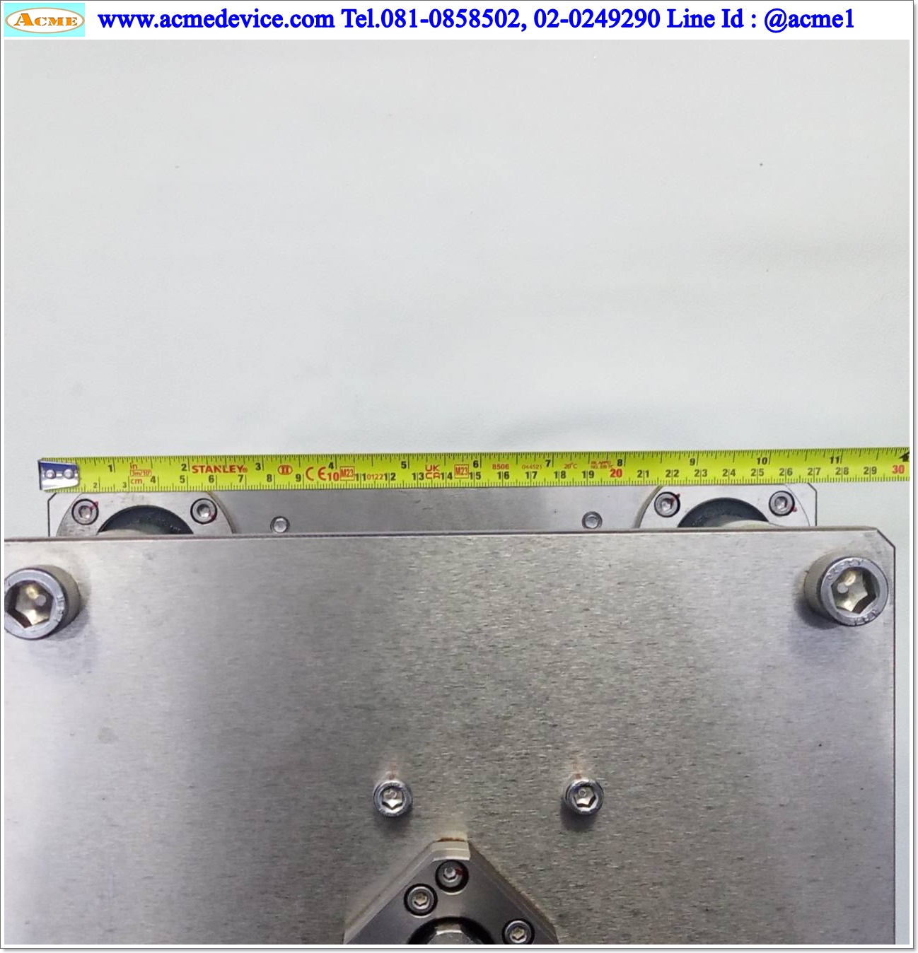 แท่นปั๊ม Ball Screw ขนาด 230 x 260 x 450, Stroke 35 mm., Pit 5