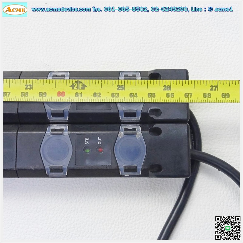Area Sensor Keyence รุ่น PJ-55A (R) + P55A (T), Output NPN, ยาว 670 mm, ระยะ 5 M