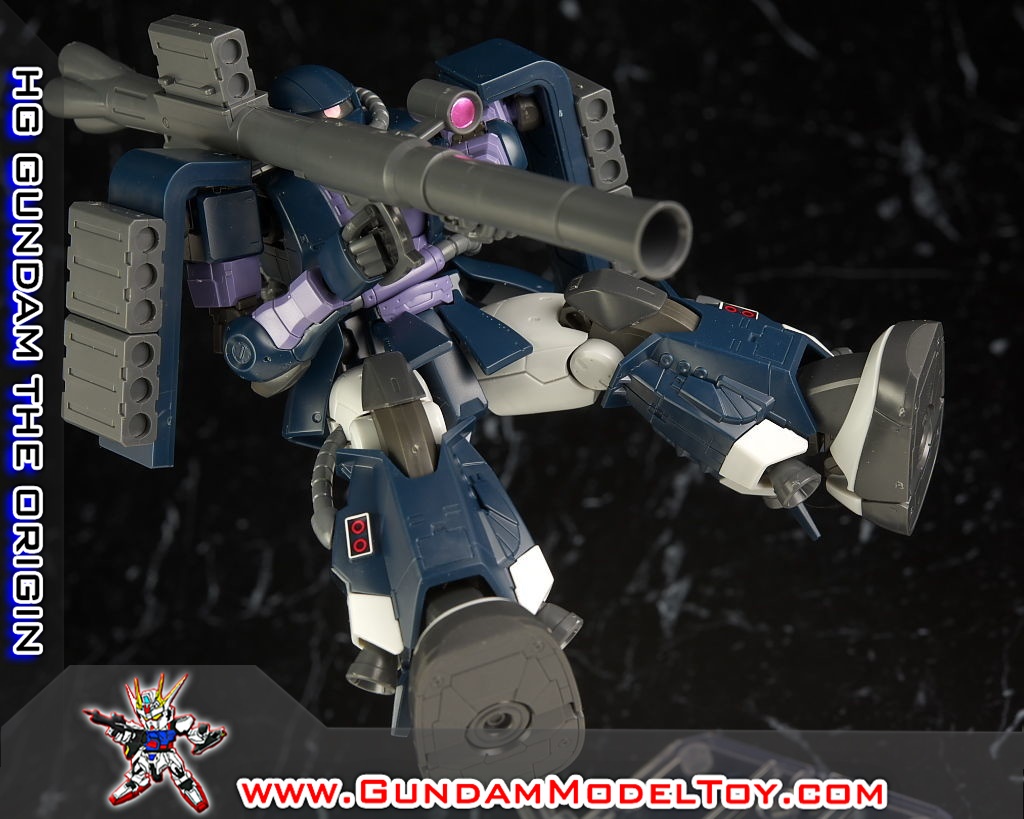 HGORIGIN 1/144 ZAKU II BLACK TRI-STARS HIGH MOBILITY TYPE (GAIA/MASH) ซาคุ 2 แบล็ค ไตร สตาร์ส ไฮ โมบิลิตี้ ไทฟ กายา/แมช